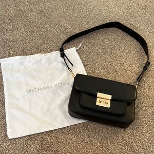 Michael Kors Black Purse with Interchangeable Straps